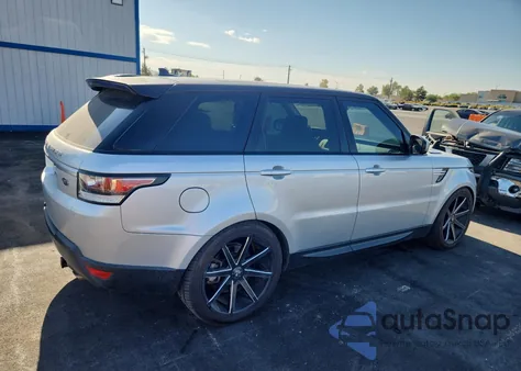 2016 Land Rover Range Rover Sport Hse из США, поврежденный, VIN SALWR2PF1GA101809